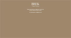 Desktop Screenshot of brek.com